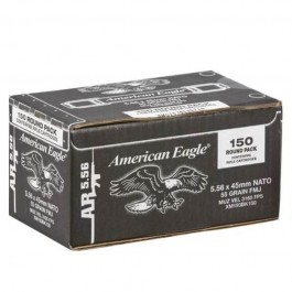 Federal American Eagle 5.56 NATO XM193 - 150 Rounds