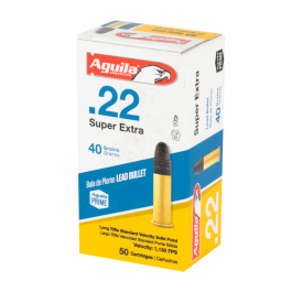 Aguila 22lr 40gr Standard Velocity - 50 rounds