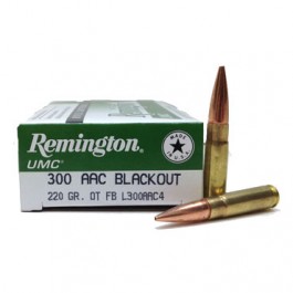 Remington UMC 300 AAC Blackout - 220 Grain Subsonic
