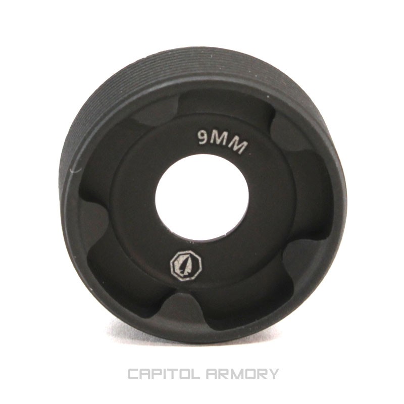 Rugged Obsidian 9mm Front Cap Suppressor Parts Tools Parts Accessories Capitol Armory