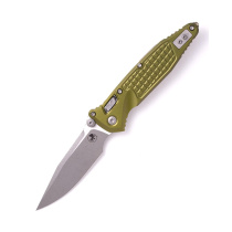 Microtech Socom Ram-Lok S/E Apocalyptic Standard Frag Aluminum OD Green