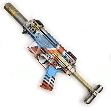 B&T APC9k SBR w/ Telescopic stock - Distressed Science Fiction