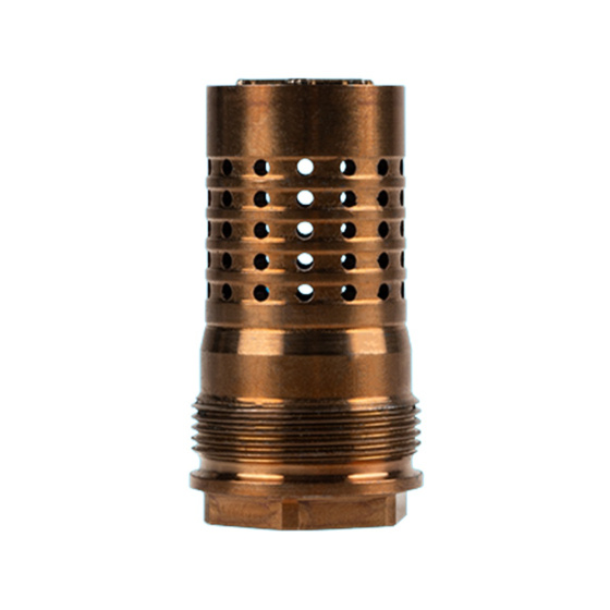 Q Rear End Cherry Bomb Muzzle Brake | Capitol Armory