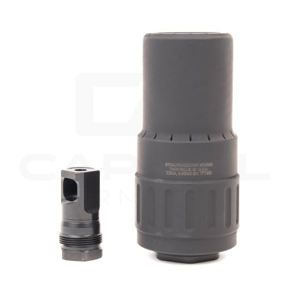 Stealth Additive Works Tisha 5.56/6mm Suppressor | Capitol Armory