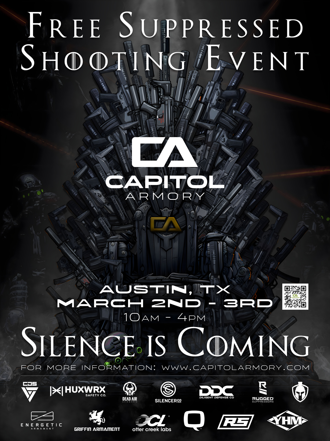 Quiet in the Capitol 2024 Poster